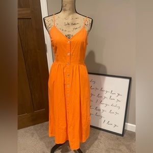 A New Day Orange Sundress